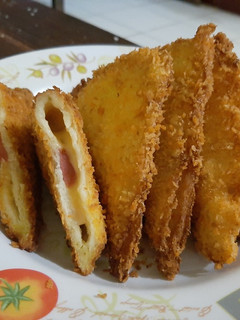 Foto resep Roti tawar isi sosis mayonaise