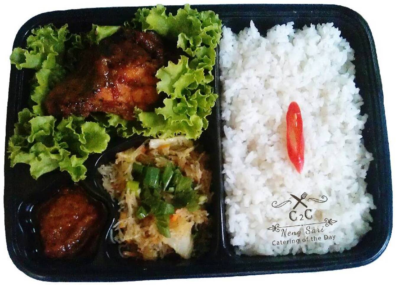 Ayam bakar kompor gas for lunch box