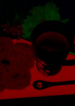 Una foto de Galletitas de manzana,canela y pasas