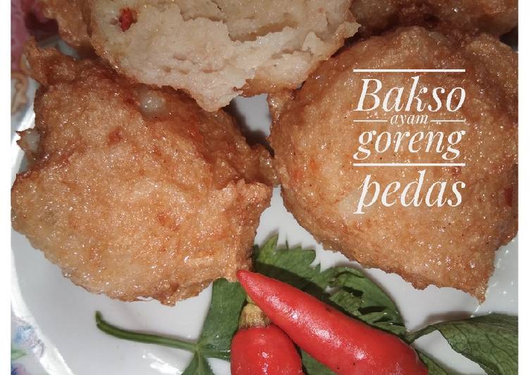 Bakso Ayam Goreng Pedass