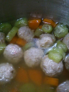 Foto resep Sup baso ayam udang