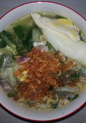 Foto resep Mie Kuah Gledek