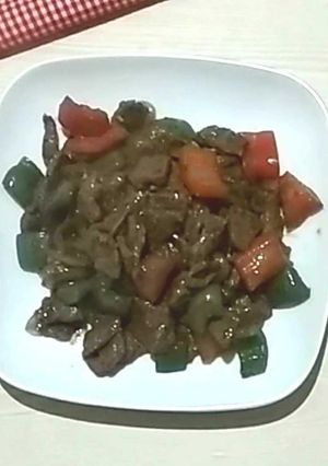 Foto resep Sapi Lada Hitam ala Rumahan
