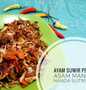 Resep Ayam suwir asem manis pedas Anti Gagal