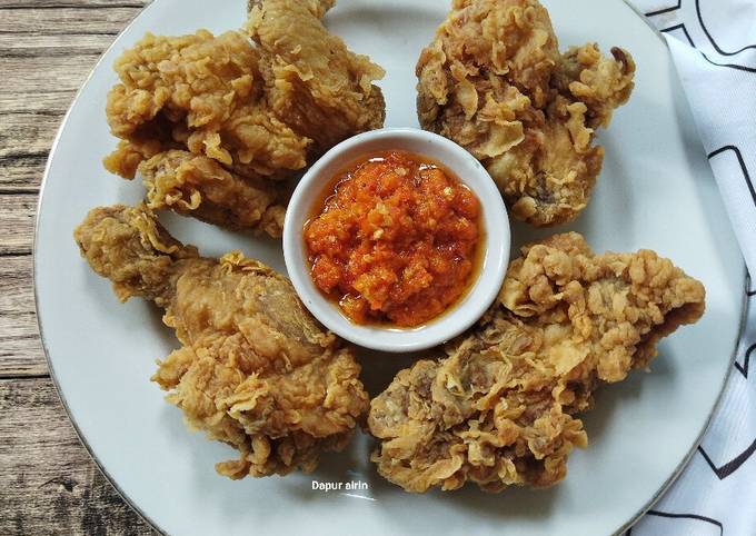 Resep Ayam Krispi oleh Dapur Airin - Cookpad