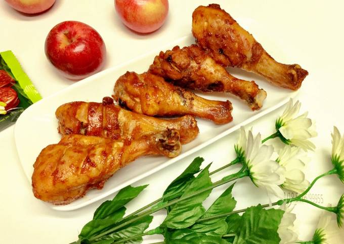 Steps to Prepare Speedy Honey chicken thighs