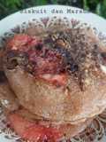 Pancake Biskuit dan Marshmallow