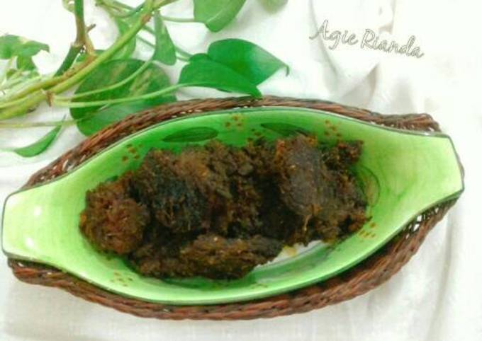 Empal daging sapi manis