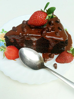 Foto resep Super Simple and Moist Chocolate Cake