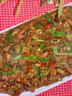 Foto resep Kerang hijau saus lada hitam