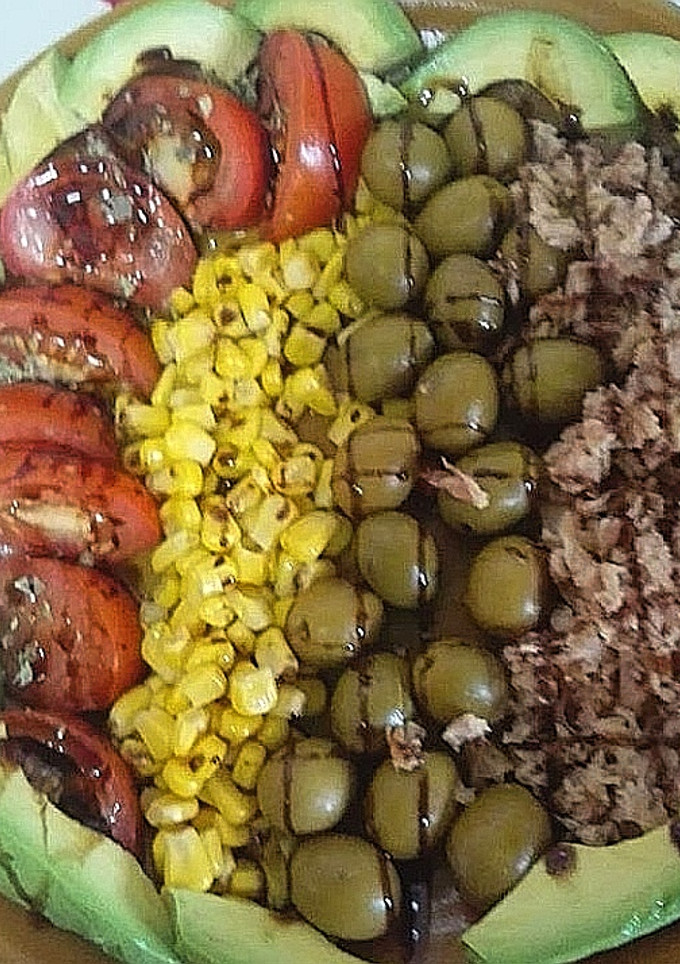Una foto de Ensalada de colores
