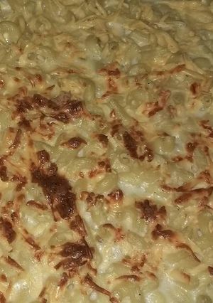 صورة لوصفة معكرونه بشميل يمييي😋🍝