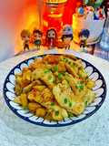 Stir-Fried Chicken Strips with Diced Potatoes