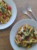 Sundried Tomato Pesto & Roast Veg Pasta