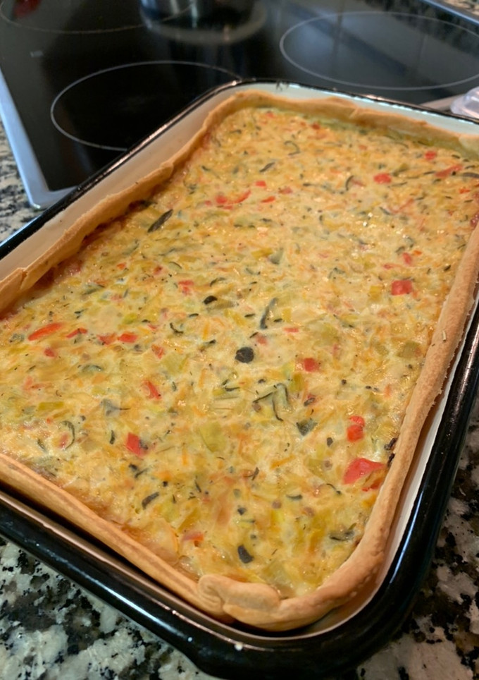 Una foto de Tarta de verduras
