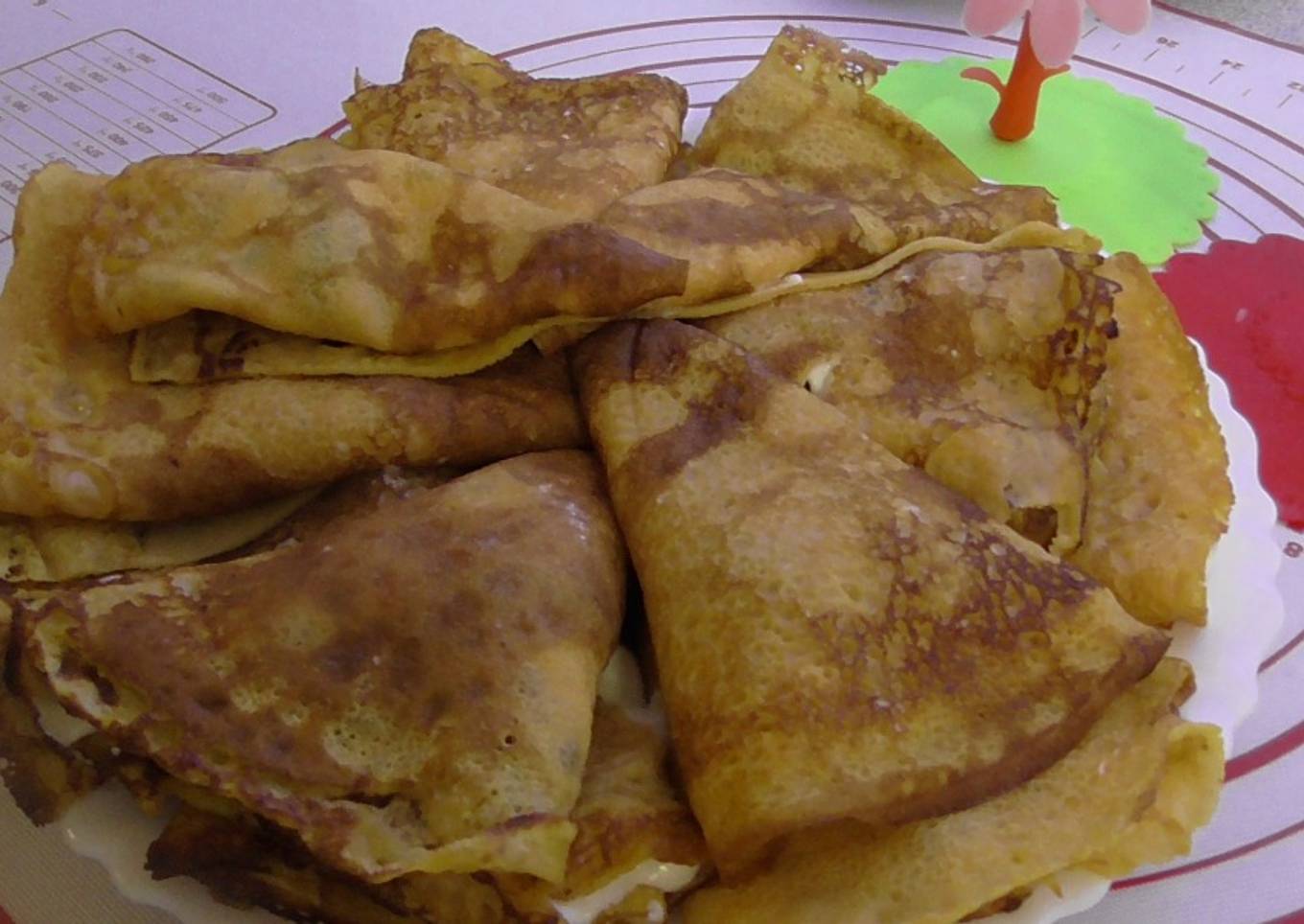 Crepes de calabaza. Receta fácil!