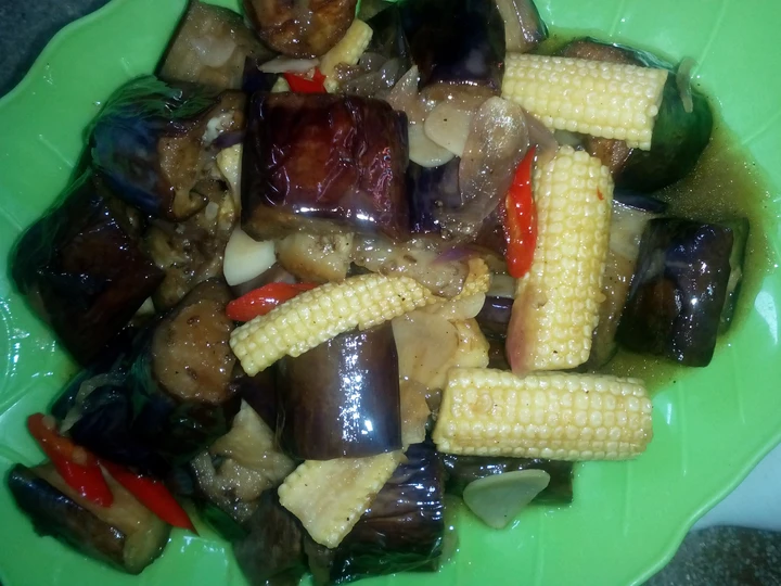 Langkah Gampang Menyiapkan Resep Terong Saos Tiram yang Uenak Anti Ribet, Menggugah Selera