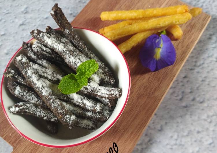 Cara Gampang Menyiapkan Black churros yang Lezat