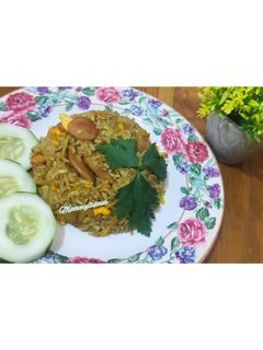 Foto resep Nasi Goreng Telur Sosis Bumbu Gule Praktis Mommylicious
