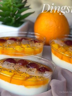 Foto resep DingSu (Puding Susu Buah)