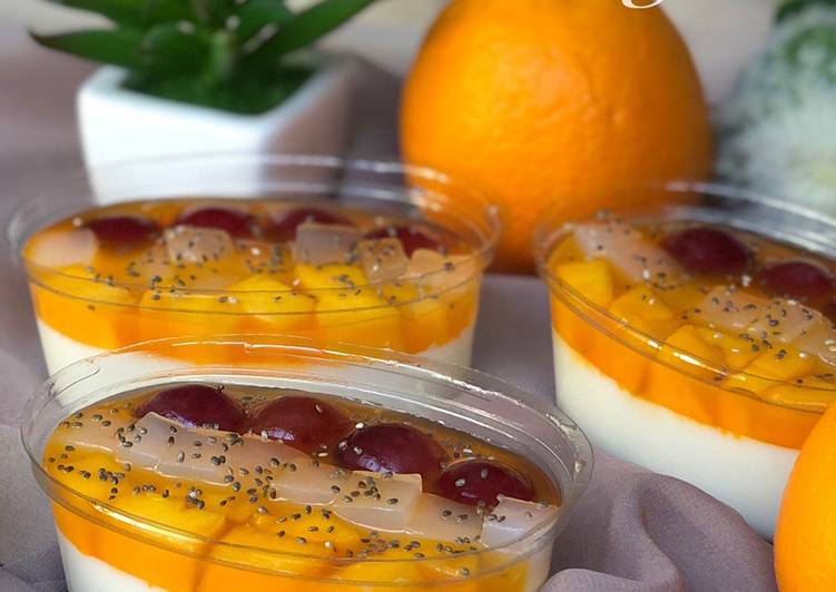 DingSu (Puding Susu Buah)