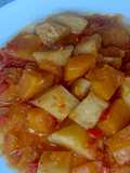 Guissat de patates amb carbassa estil Múrcia