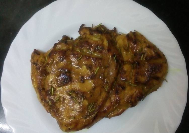 Pan fried chicken breast