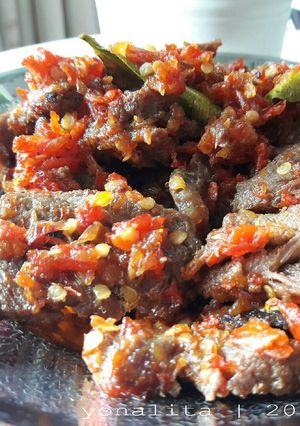 Foto resep Dendeng lambok lado merah