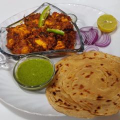 A picture of Paneer Masala.
