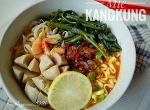 Foto resep Mie Kangkung Ebi