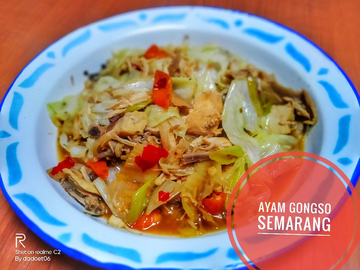 Bagaimana Membuat Ayam gongso semarang yang Lezat Sekali