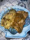 Cubby’s smothered chicken