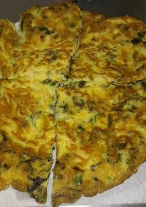 海菜蔥花蛋 的食譜成品照片