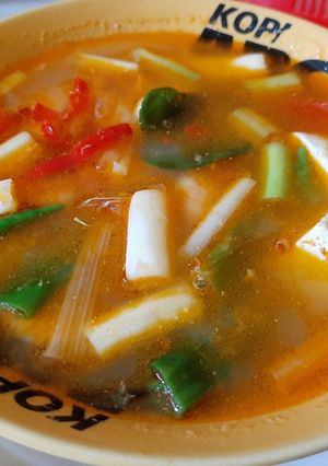 Foto resep Tomyam Udang Tahu sederhana