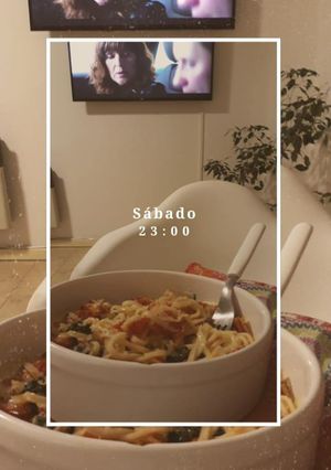 Una foto de Sábado por la noche de pastas y salsa🍝