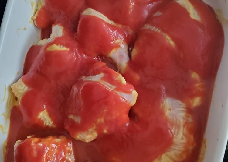 Chicken in sauce Chicken in sauce