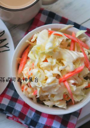 高麗菜沙拉Coleslaw【聖誕料理】 的食譜成品照片