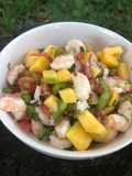 Shrimp with Mango Pico de Gallo