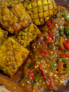 Foto resep Tempe Goreng kuning dengan sambal limau