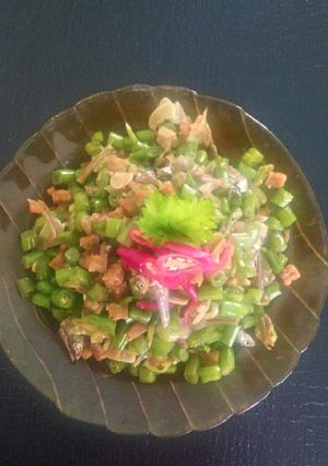Foto resep T3B (Tumis Teri Tempe Buncis)