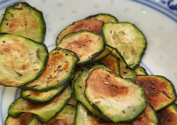 Chips de courgette