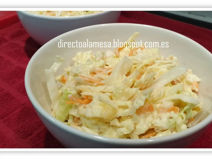 Receta Ensalada de col o Coleslaw  que Muy delicioso