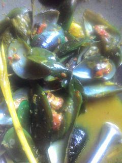 Foto resep Kerang ijo bumbu kuning sederhana
