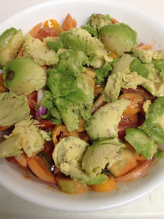 Foto resep Colorful Avocado Salad