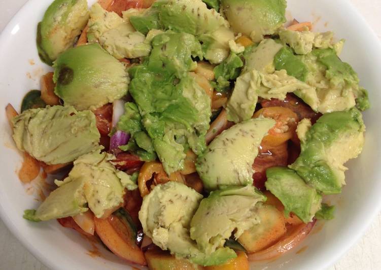 Colorful Avocado Salad