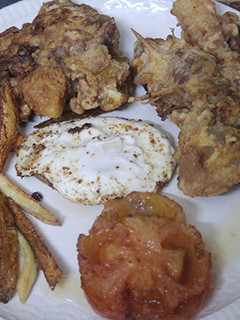 Una foto de Cabezada de lomo con patatas envueltas