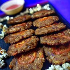A picture of Chapli Kabab.