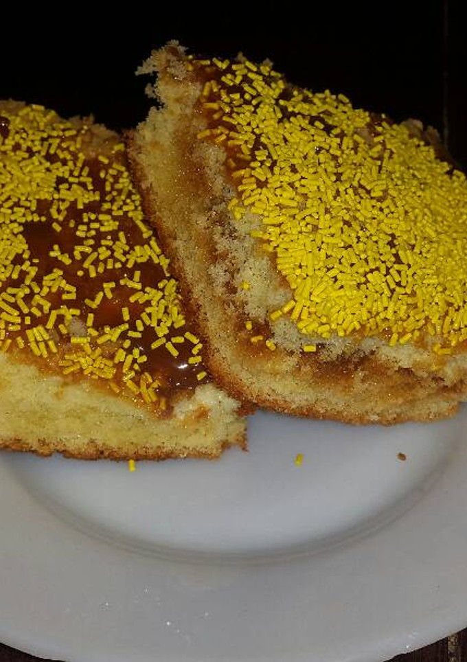 Una foto de Bizcochuelo para tortas súper fácil😊