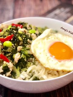 雪菜肉末拌麵 的食譜成品照片