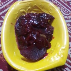 Beetroot Sabzi A picture of Beetroot Sabzi.